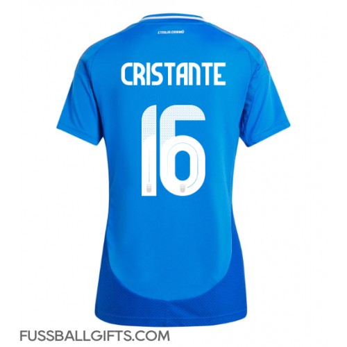 Italien Bryan Cristante #16 Fußballbekleidung Heimtrikot Damen EM 2024 Kurzarm